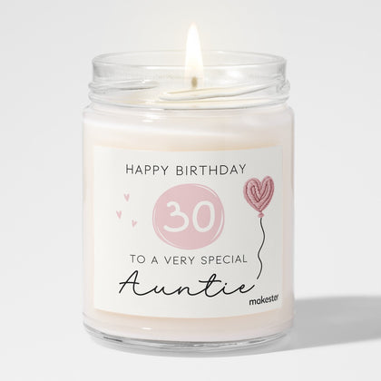 30th Birthday Gifts for Auntie