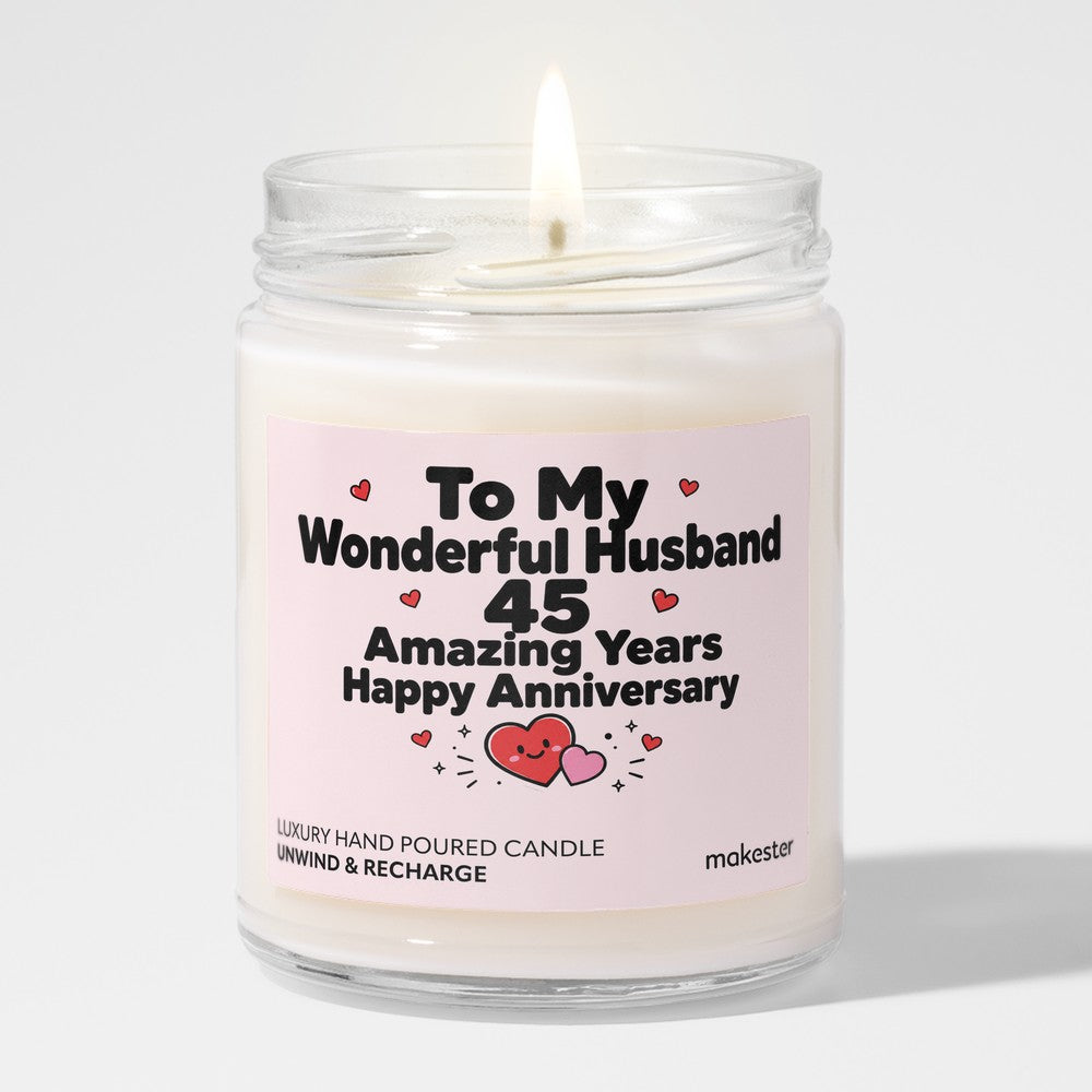 45th Anniversary Husband