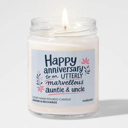Marvellous Auntie & Uncle Anniversary