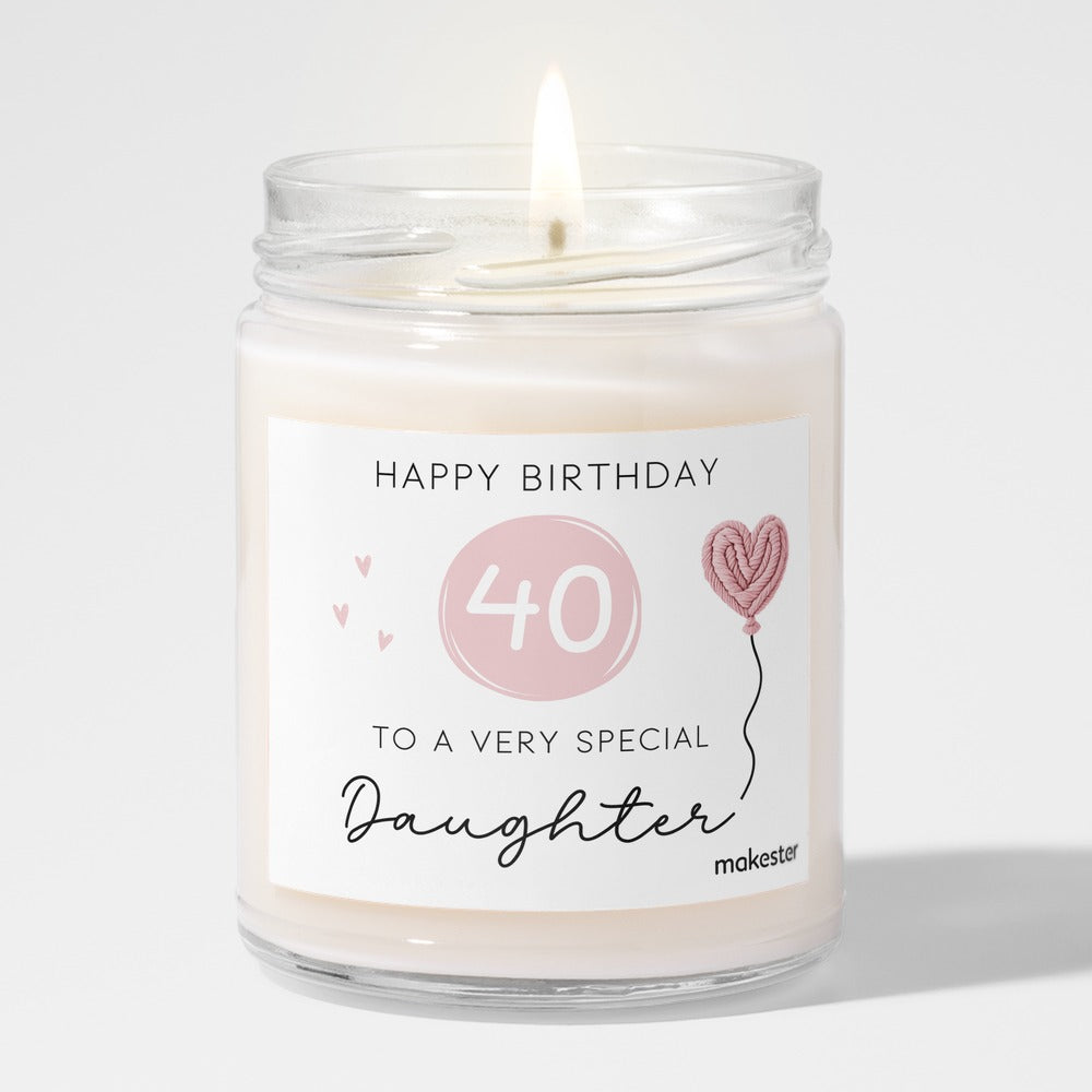 40th Birthday Gifts for Daughter