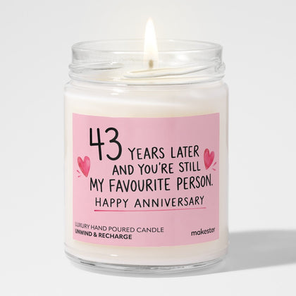 43rd Anniversary Favourite Person