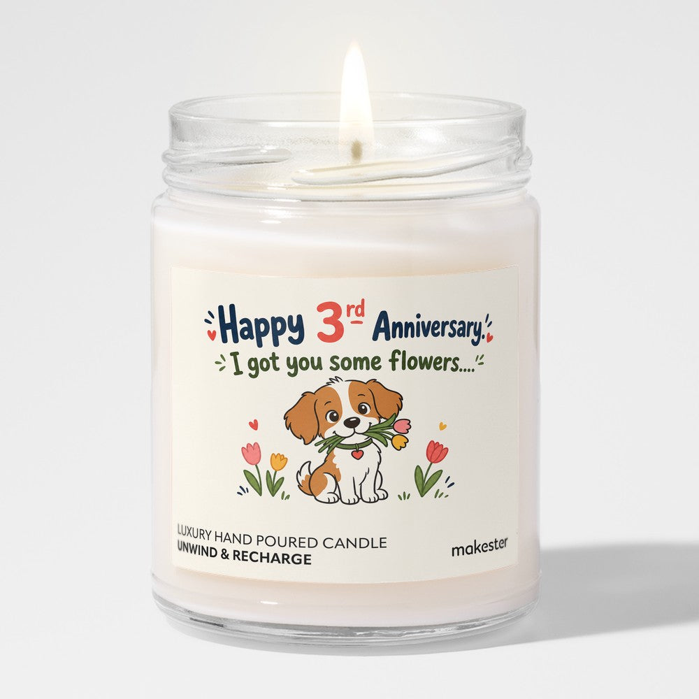 3rd Anniversary Flowers
