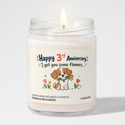 3rd Anniversary Flowers