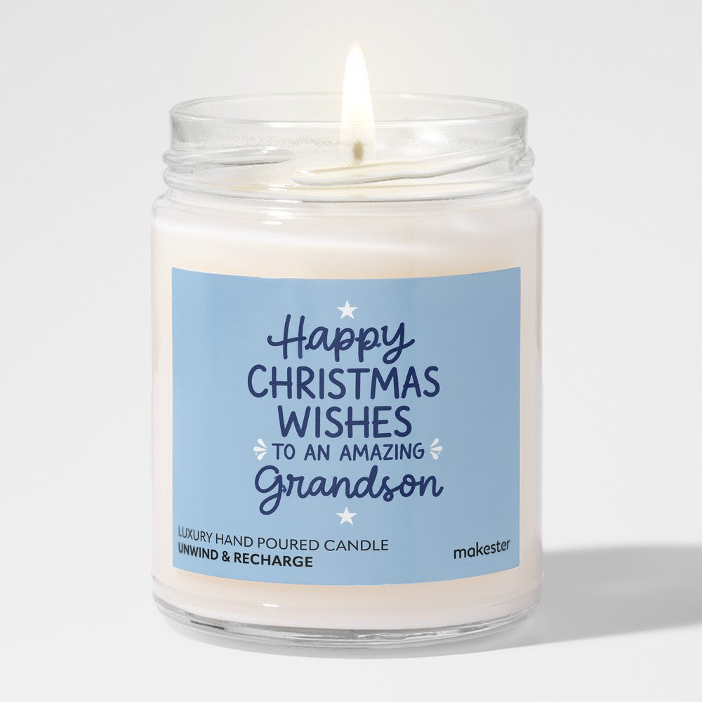 Amazing Grandson Christmas Wishes
