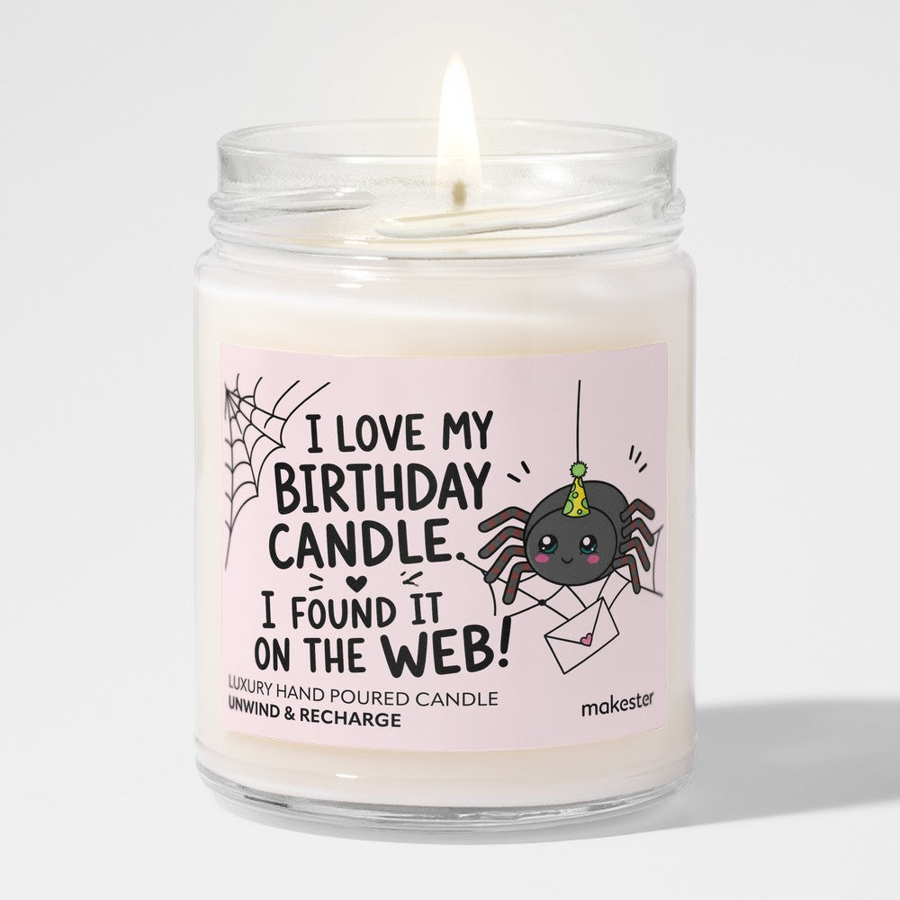 Birthday Candle Web Find