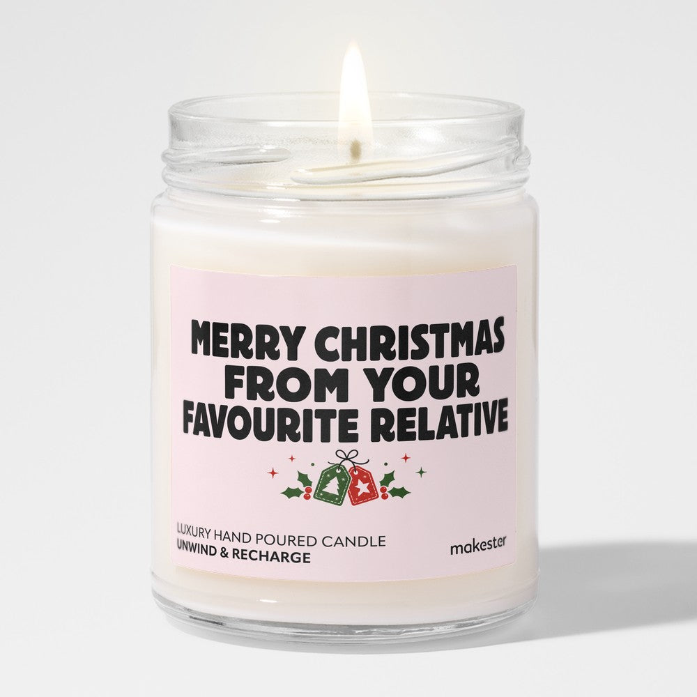 Merry Christmas Favorite Relative