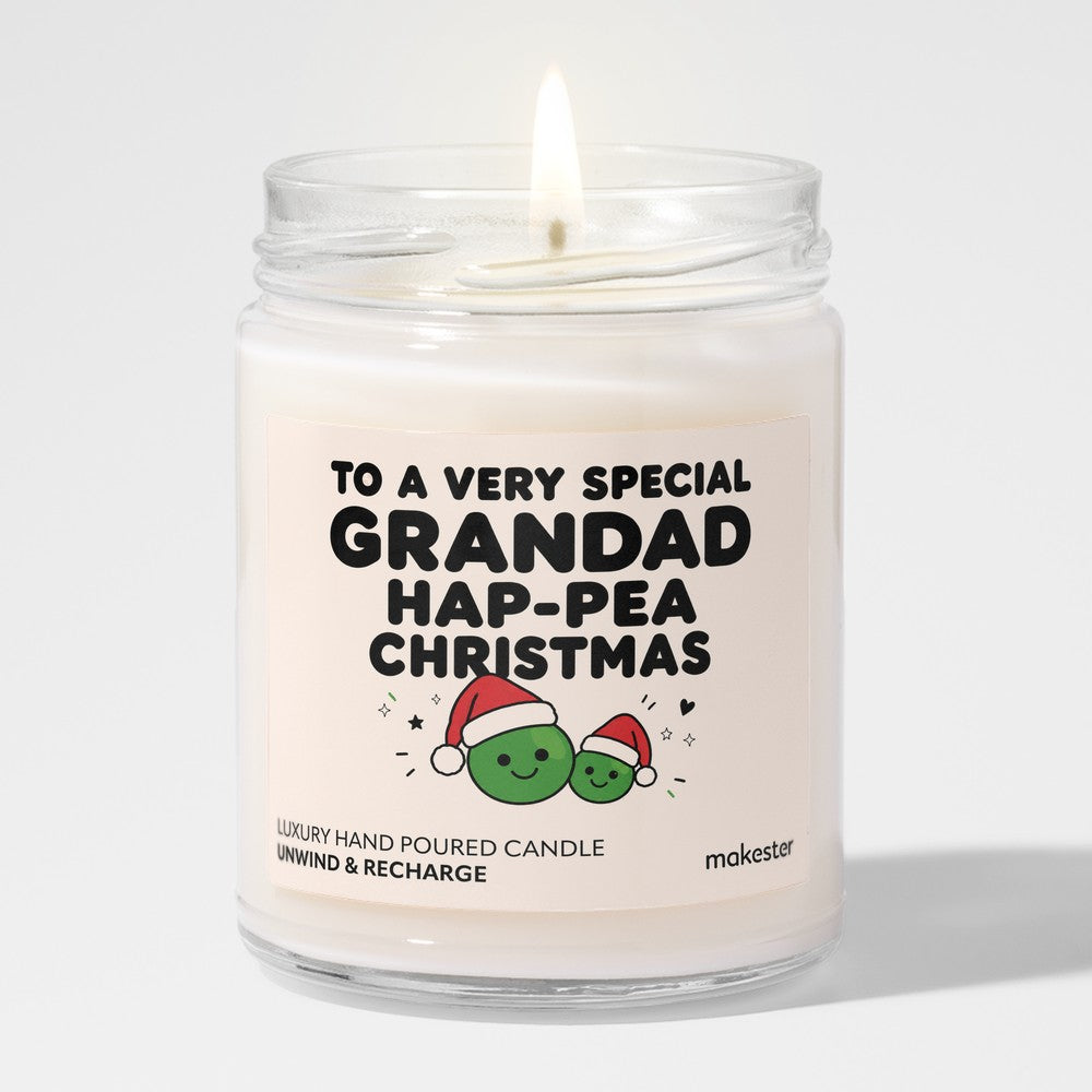 Special Grandad Hap-pea Christmas