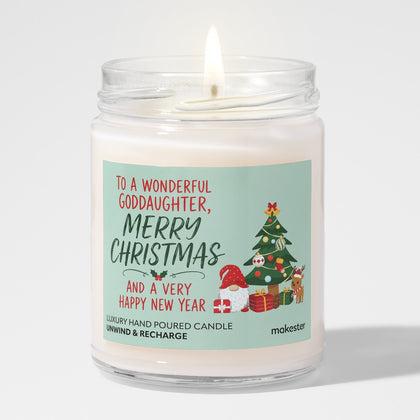 Wonderful Goddaughter Christmas