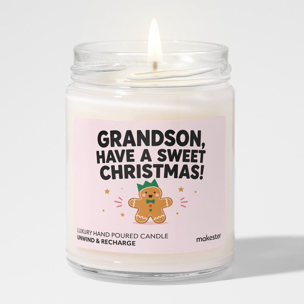 Sweet Christmas Grandson