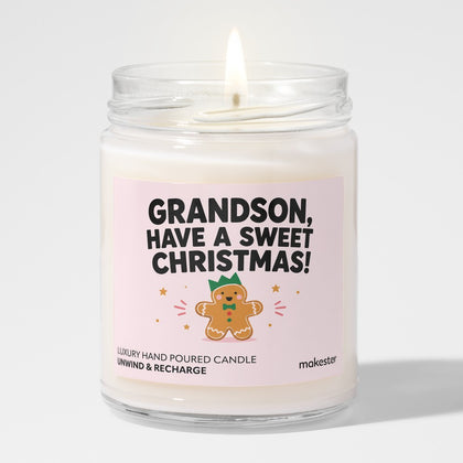Sweet Christmas Grandson
