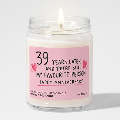 39th Anniversary Favourite Person