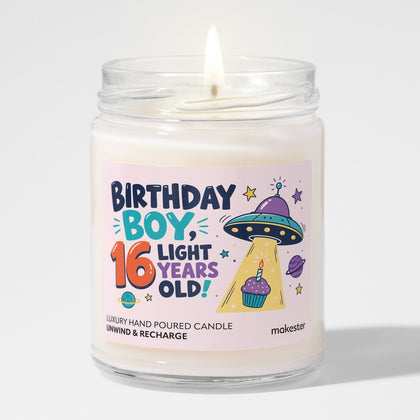 Sixteen Year Old Birthday Boy