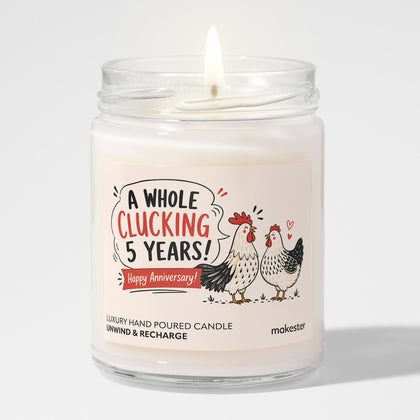 5th Anniversary Chicken Laugh