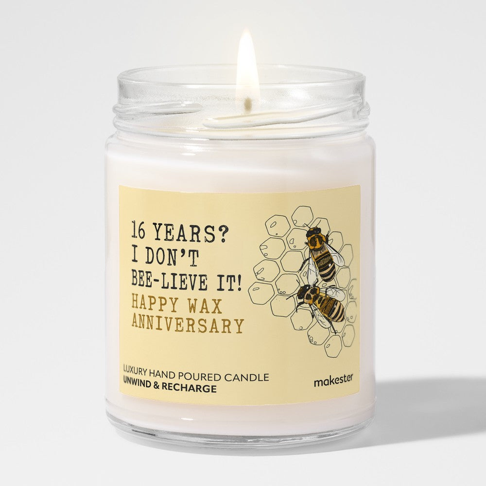 Sixteenth Bee-lieve It Anniversary