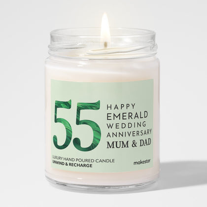 55th Emerald Anniversary Wedding