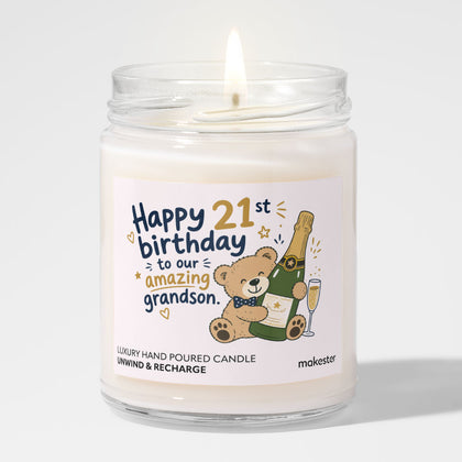Grandson Turns Twenty-one