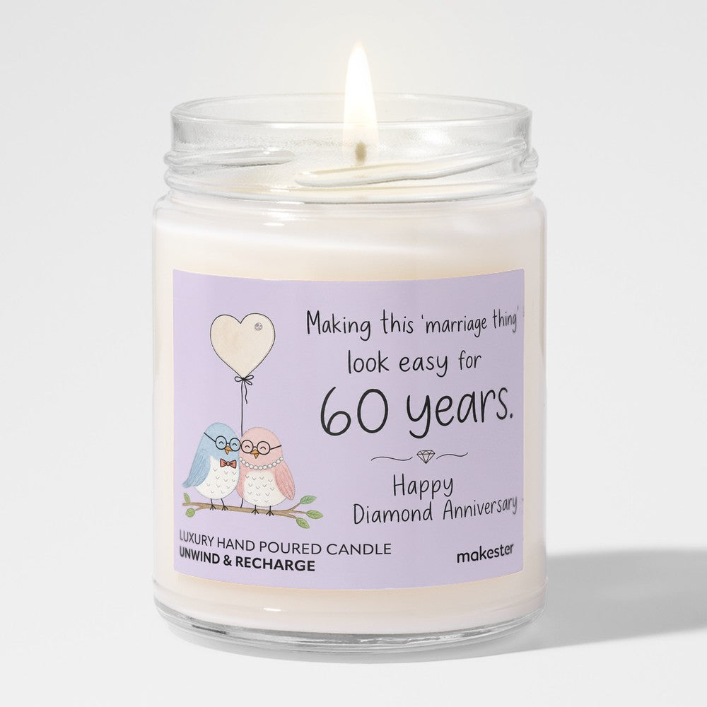 Sixtieth Anniversary Marriage Thing