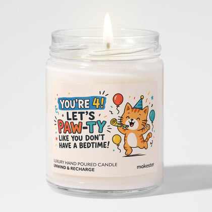 Fourth Birthday Paw-ty