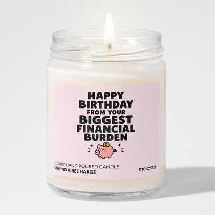 Dad's 40th Financial Burden