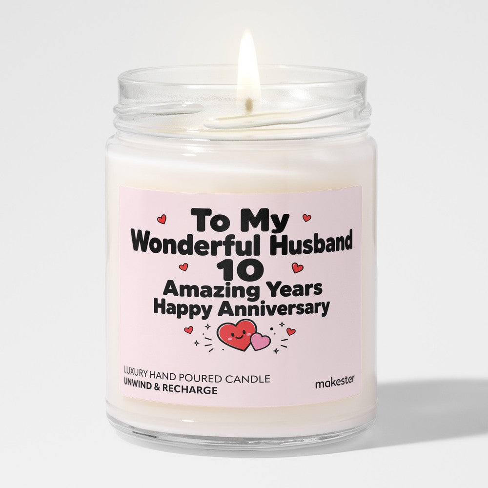 Husband Tenth Anniversary