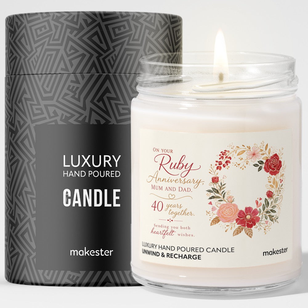 Fortieth Ruby Anniversary Mum