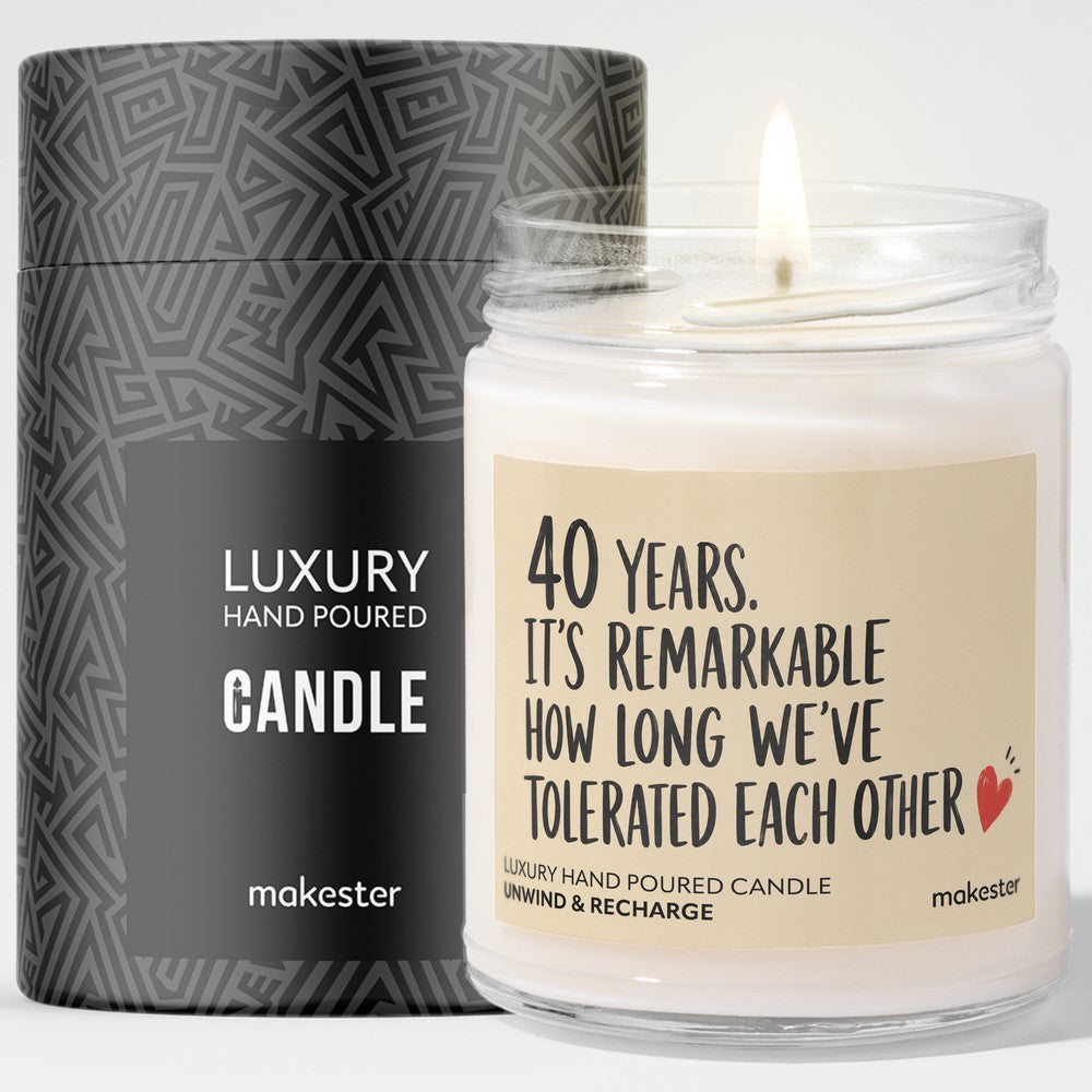 40th Anniversary Tolerance