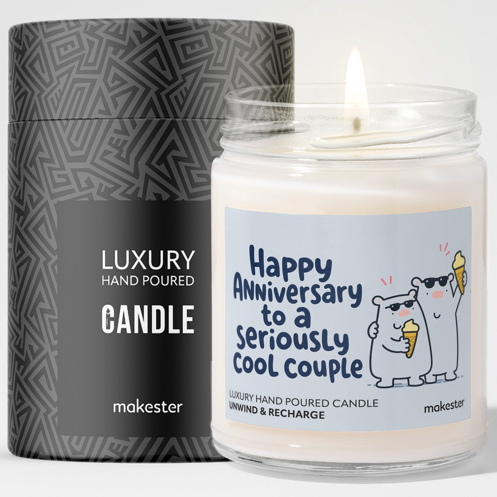 Cool Brother Anniversary Candle