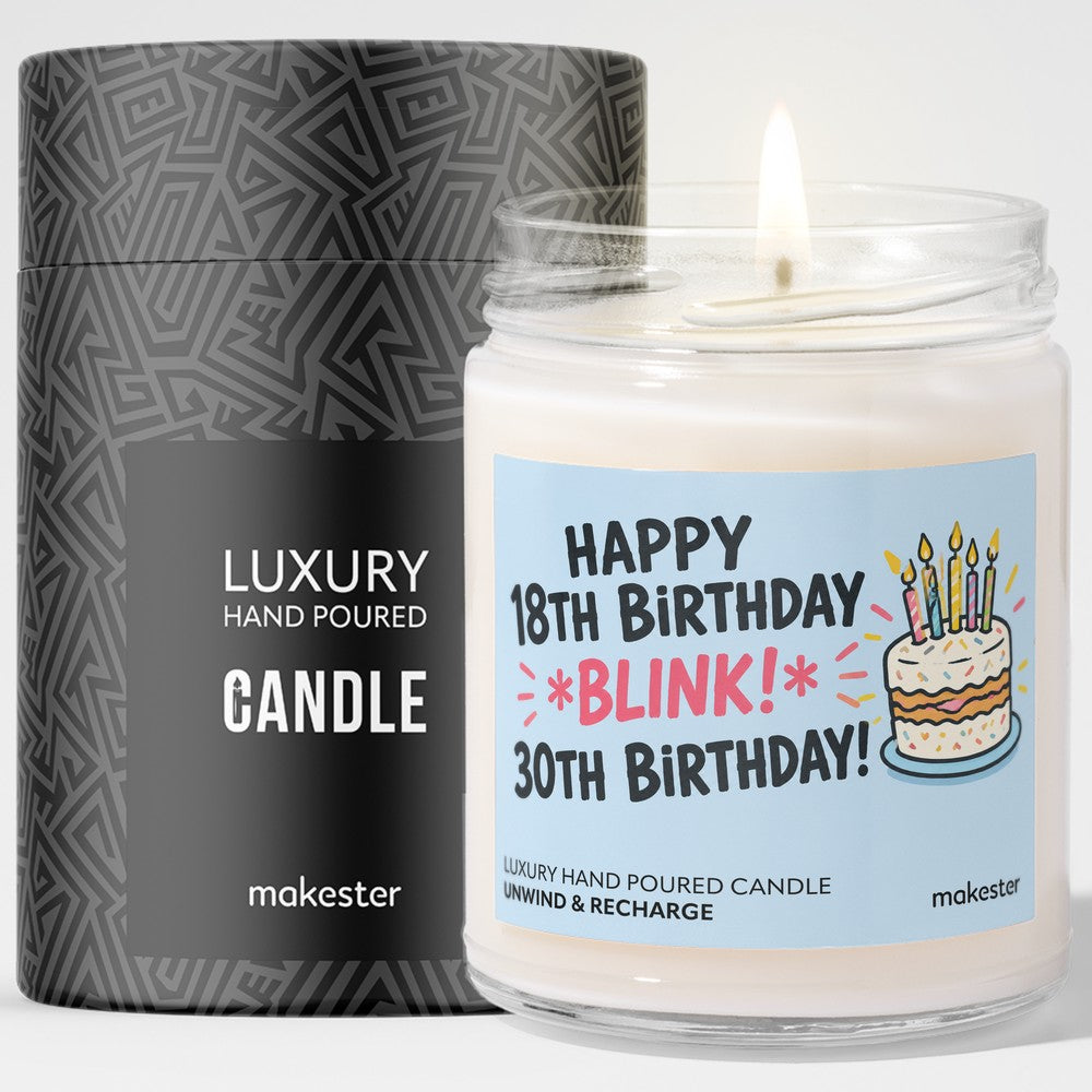 Thirtieth Birthday Blink Surprise