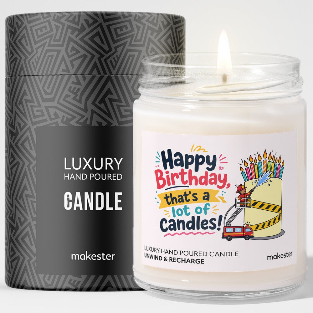 That's A Lot Of Candles