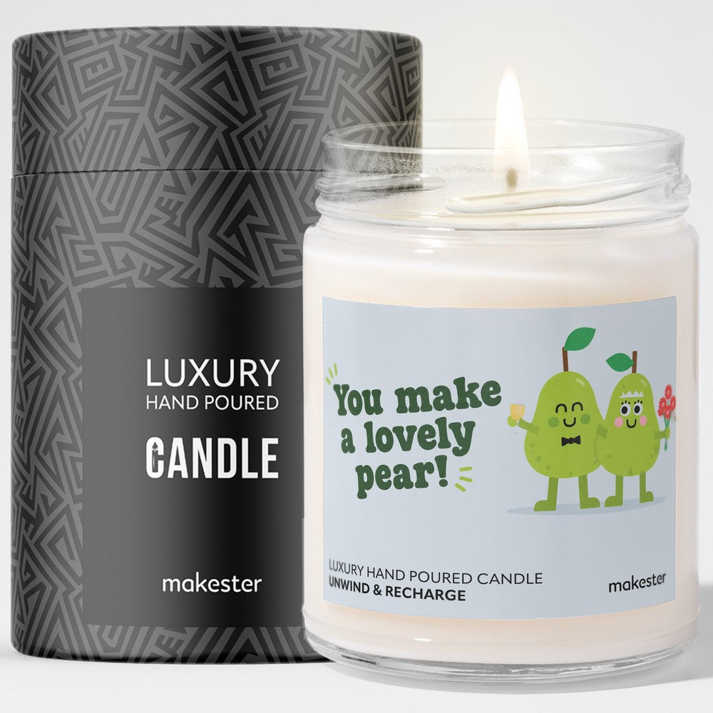 Lovely Friends Pear Candle