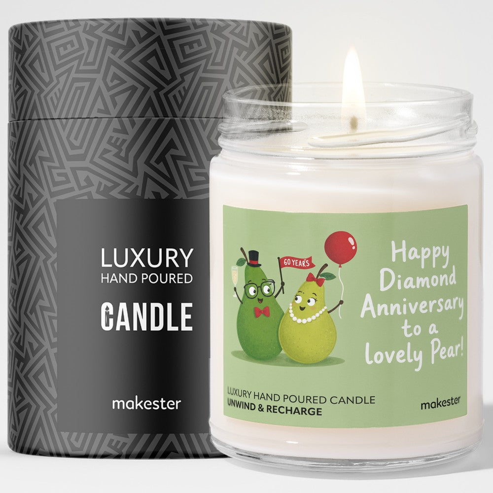 Sixtieth Anniversary Lovely Pear