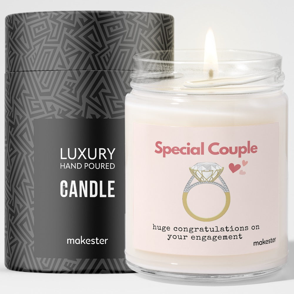 Engagement Gift for Couple with gift tube