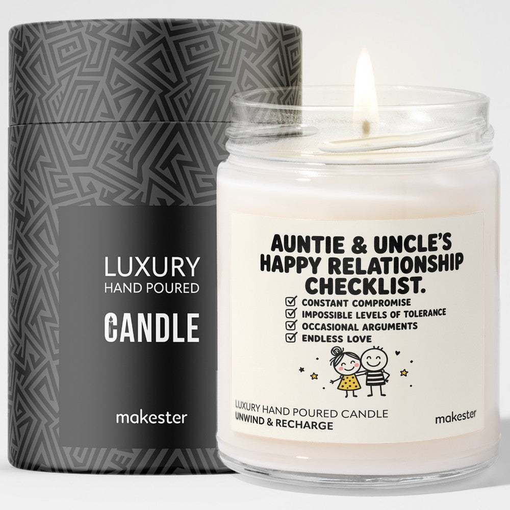 Auntie's Endless Love Checklist