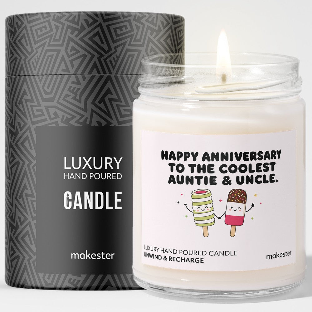 Coolest Auntie & Uncle Anniversary