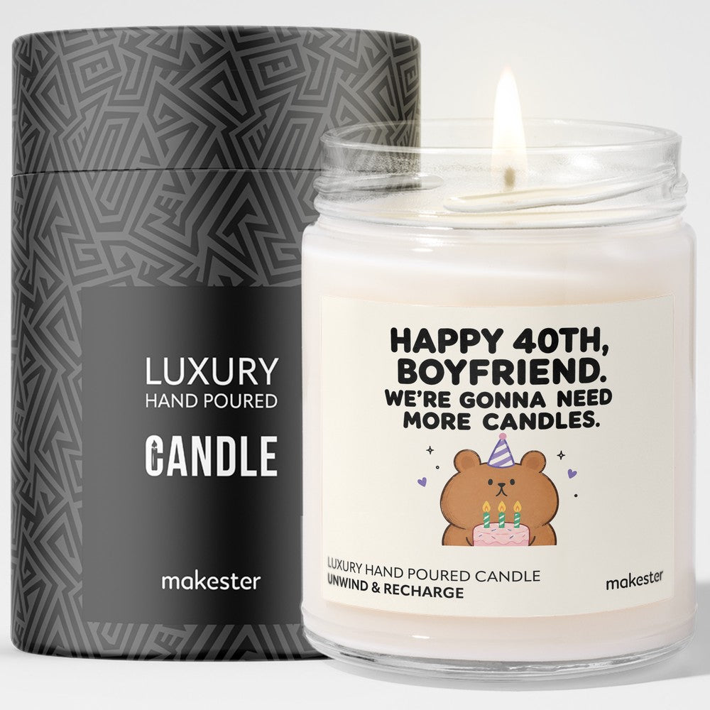 40th Need More Candles