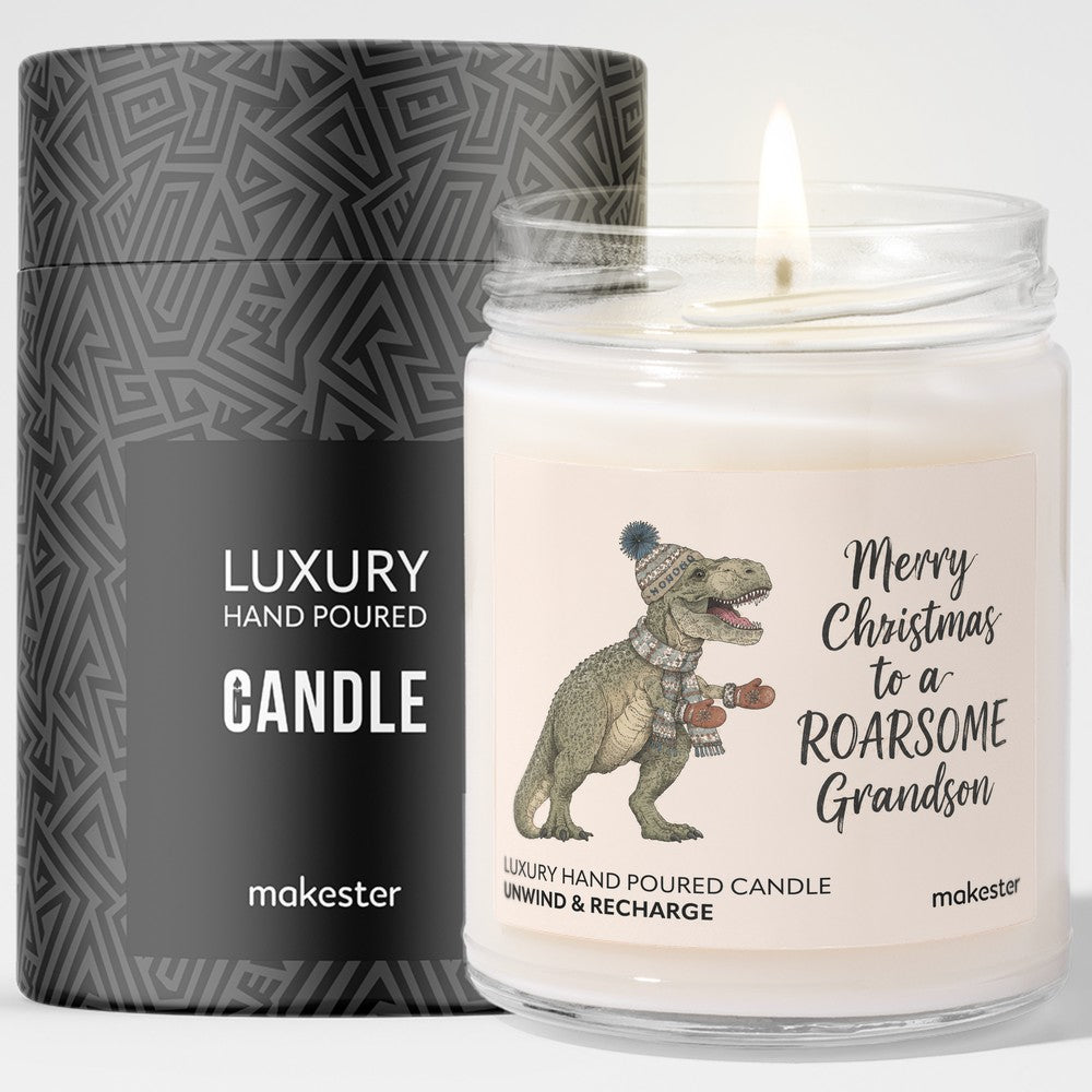 Roarsome Christmas Grandson