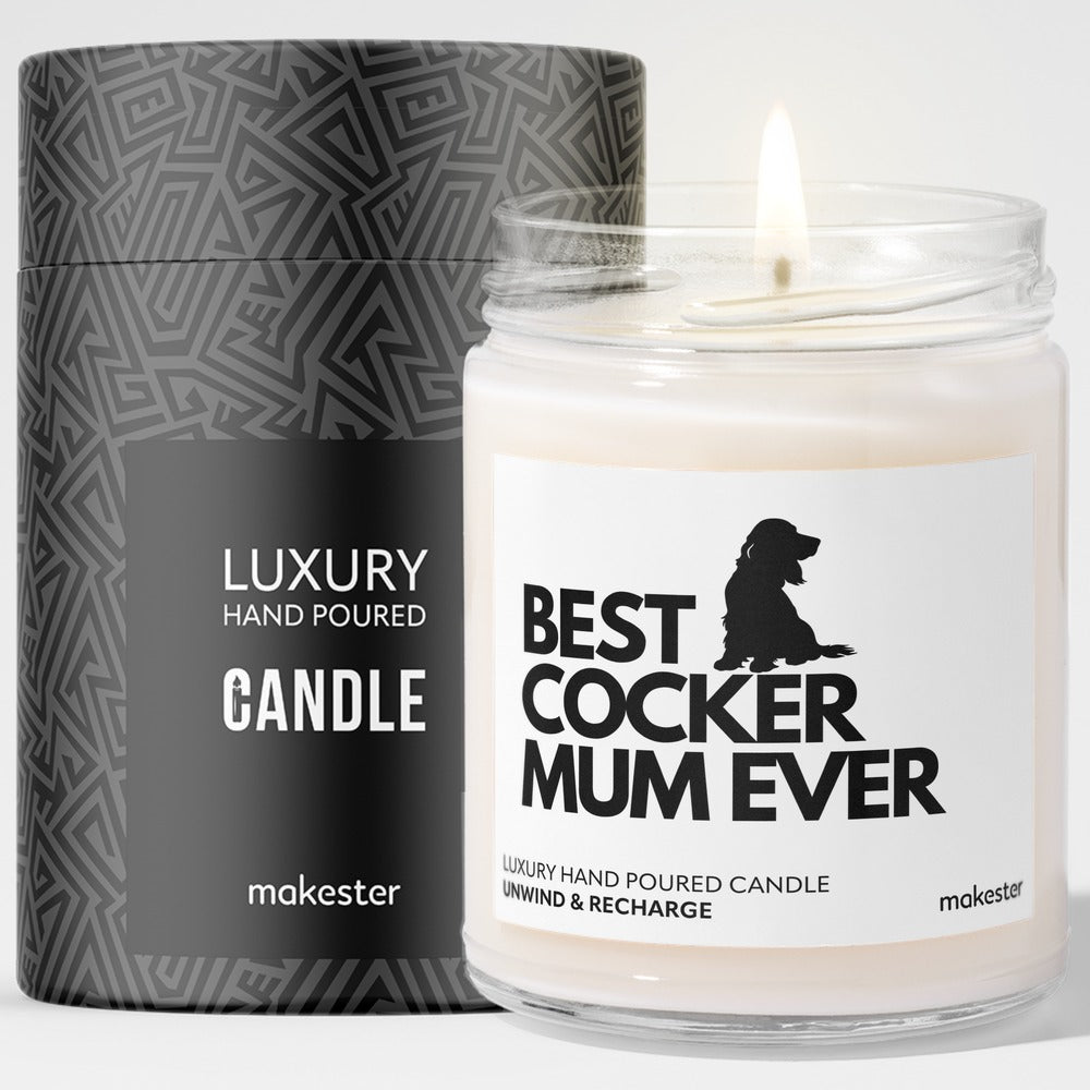 Cocker Spaniel Gifts for Women with gift tube
