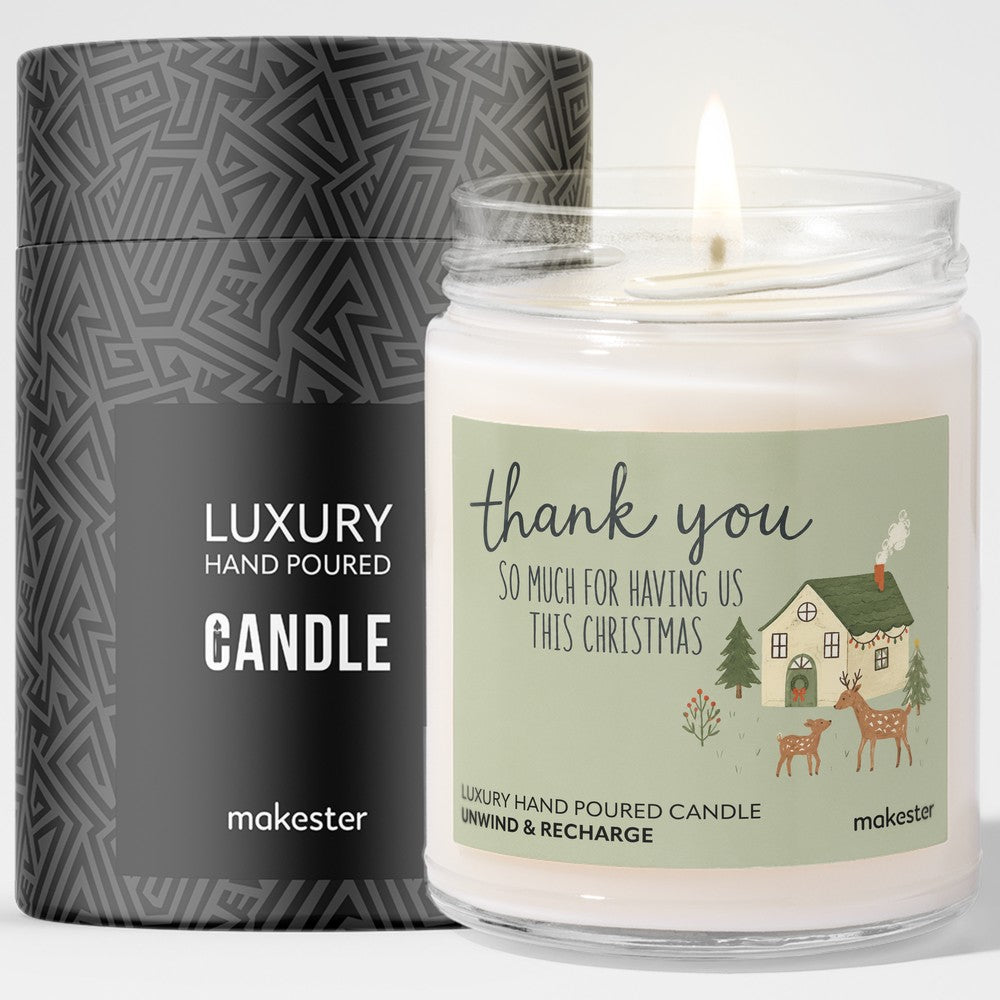 Thank You For Christmas Hospitality