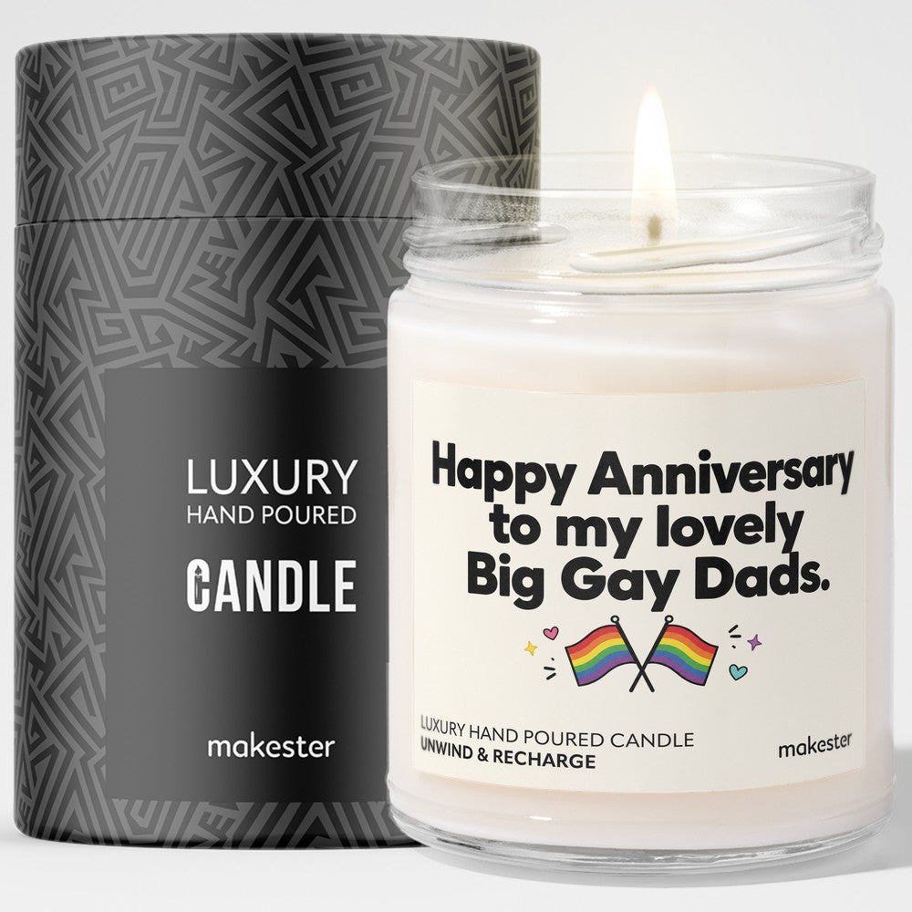 Lovely Big Gay Dads Anniversary