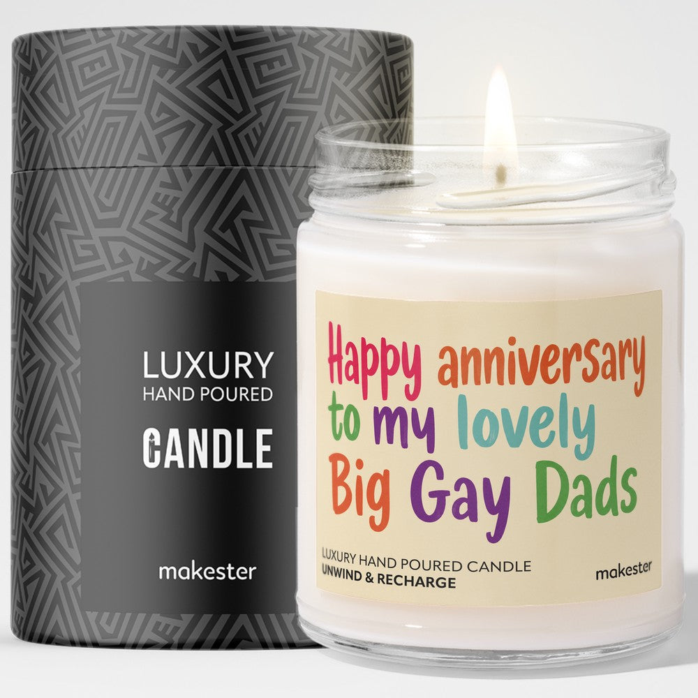 Lovely Big Gay Dads Anniversary