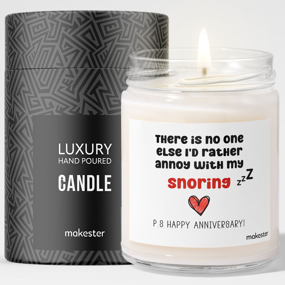 Snoring Anniversary
