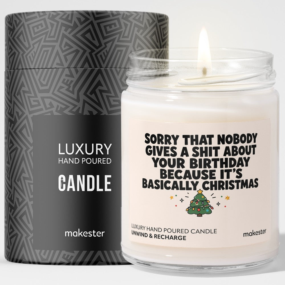 Christmas Birthday Sympathy