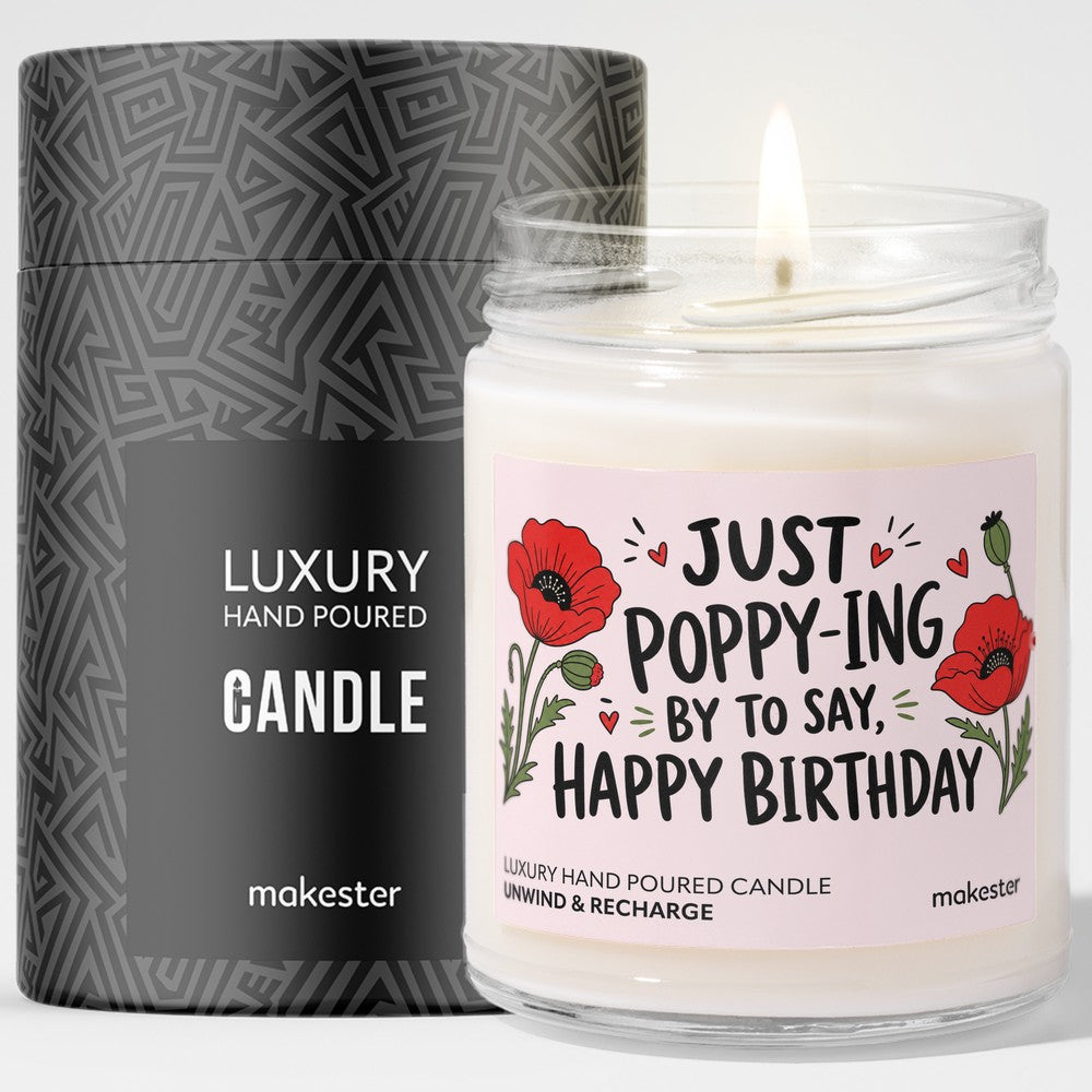 Poppy Birthday Wishes