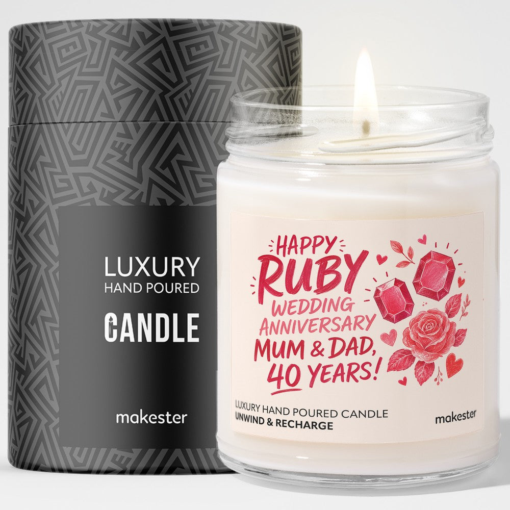 Fortieth Ruby Anniversary