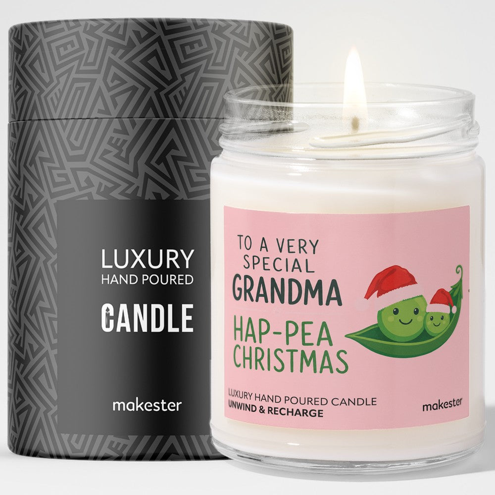 Special Grandma Hap-pea Christmas