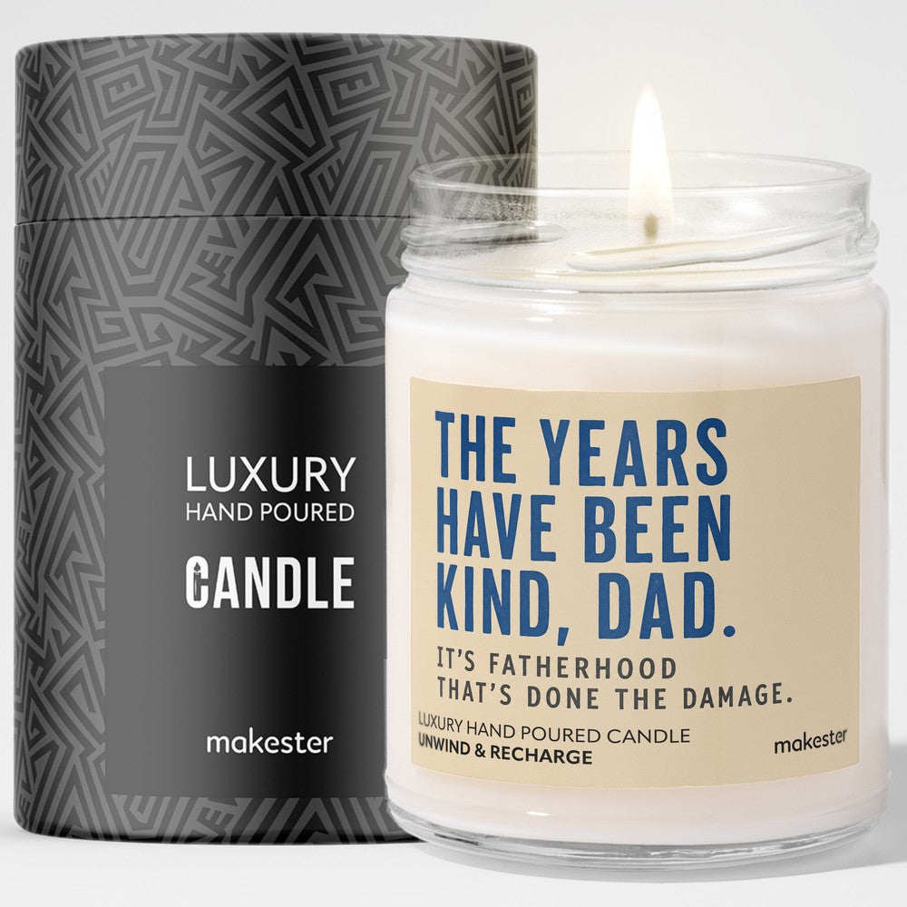 Dad, Fatherhood Did The Damage