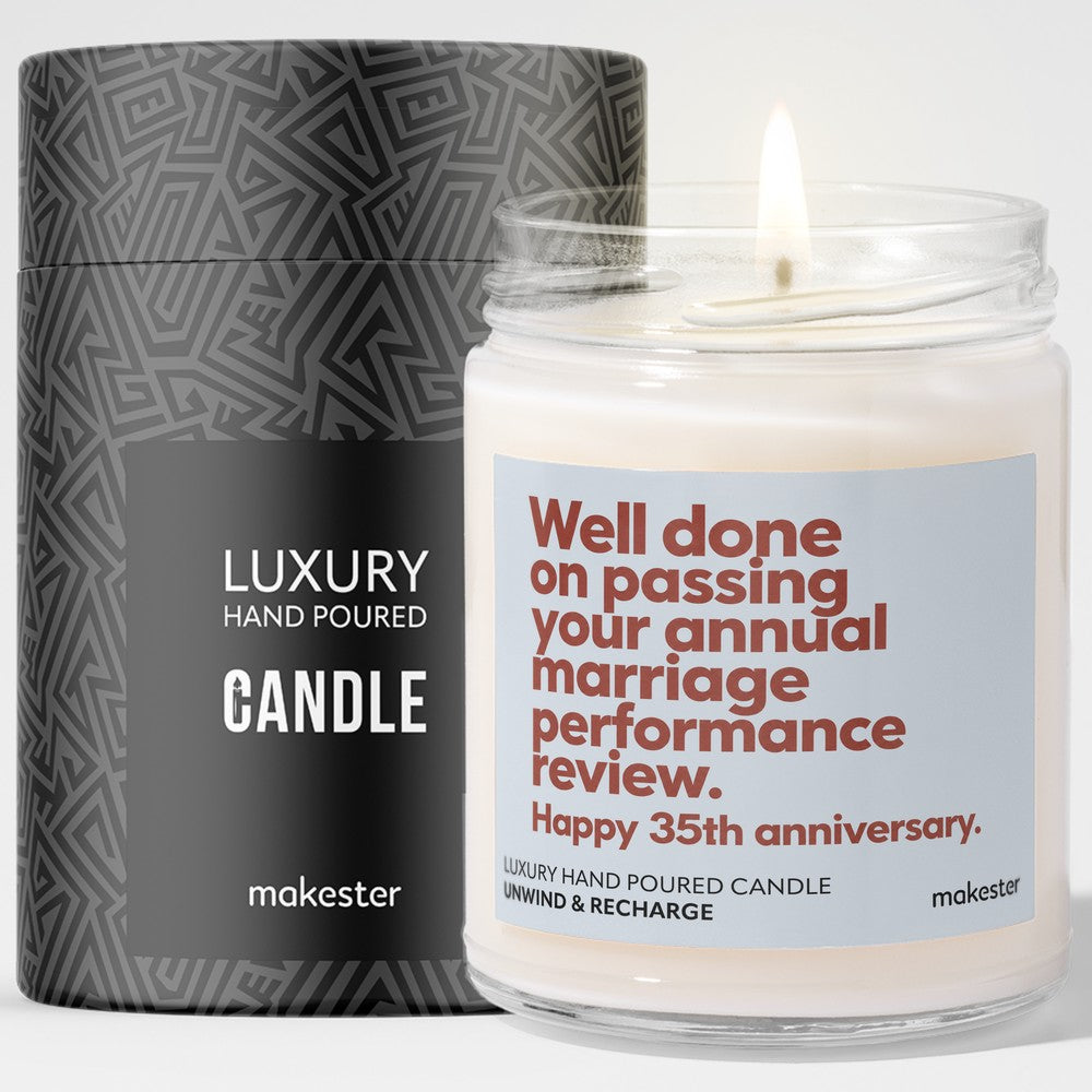 35th Marriage Performance Review