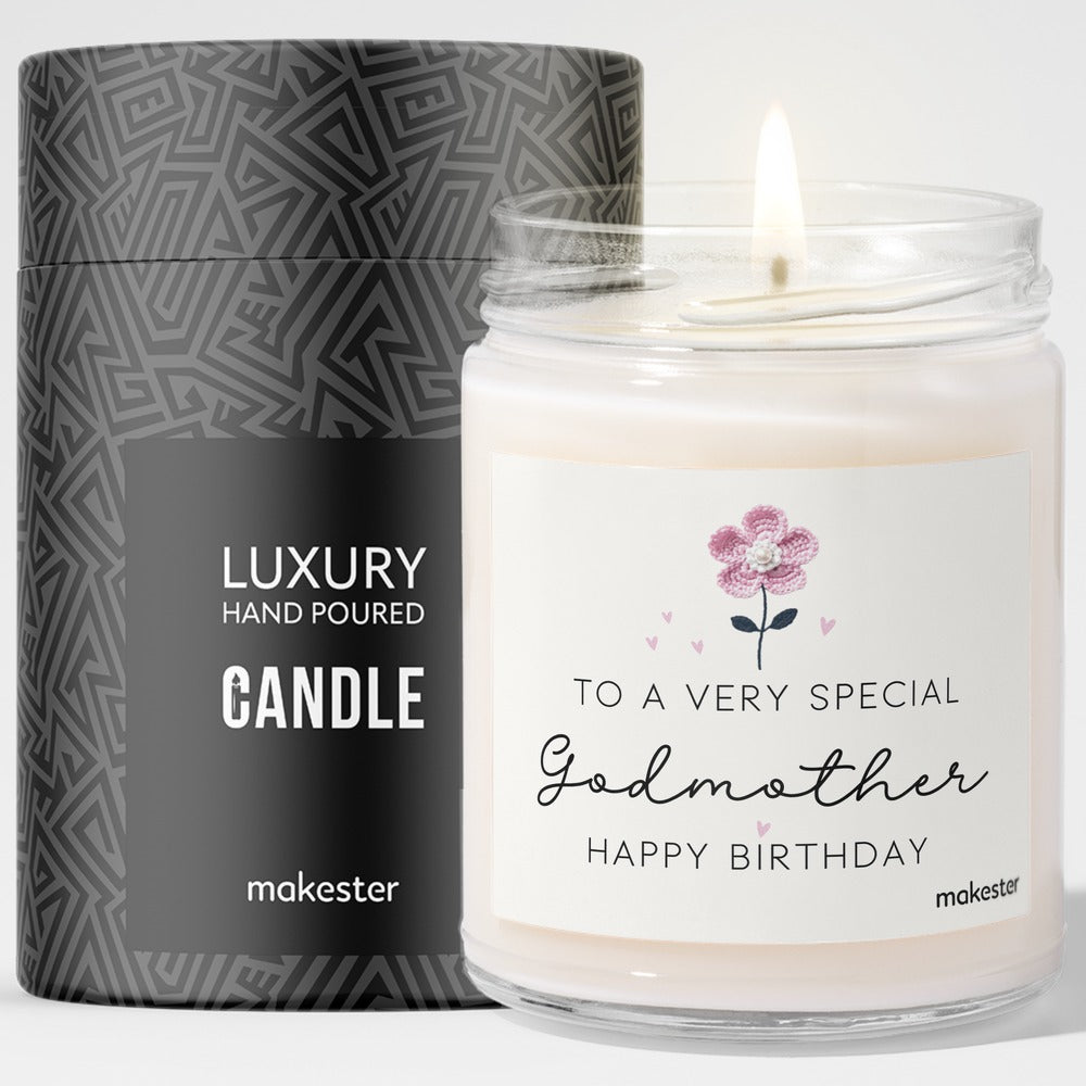 Godmother Birthday with gift tube