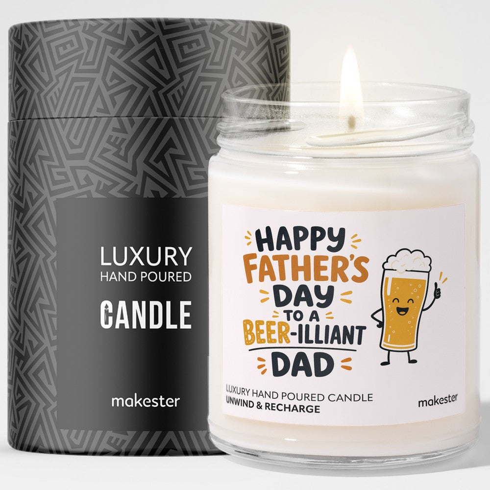 Beer-illiant Dad Father's Day