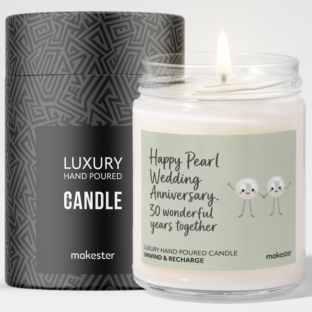Thirtieth Pearl Anniversary Together